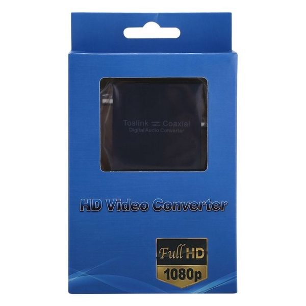 NK-Q7 Tendak Optical SPDIF Toslink to Coaxial / Coaxial to Optical SPDIF Toslink Bi-directional Swtich Digital 2-Way Audio Converter - Image 7
