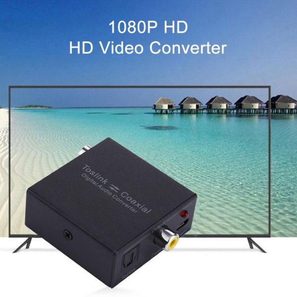 NK-Q7 Tendak Optical SPDIF Toslink to Coaxial / Coaxial to Optical SPDIF Toslink Bi-directional Swtich Digital 2-Way Audio Converter - Image 8
