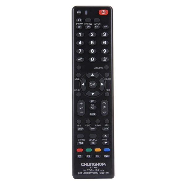 CHUNGHOP E-T919 Universal Remote Controller for TOSHIBA LED TV / LCD TV / HDTV / 3DTV - Image 2