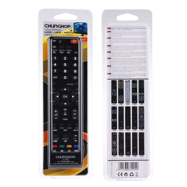 CHUNGHOP E-T919 Universal Remote Controller for TOSHIBA LED TV / LCD TV / HDTV / 3DTV - Image 8