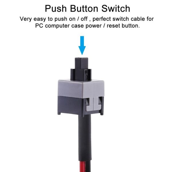 5pcs Computer Chassis Power Switch Cable - Image 4