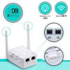 300Mbps Wireless-N Range Extender WiFi Repeater Signal Booster Network Router with 2 External Antenna, EU Plug (Black) - Image 11