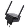 300Mbps Wireless-N Range Extender WiFi Repeater Signal Booster Network Router with 2 External Antenna, EU Plug (Black) - Image 3
