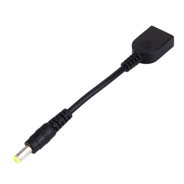 Big Square Female (First Generation) to 5.5 x 2.5mm Male Interfaces Power Adapter Cable for Laptop Notebook, Length: 10cm - Image 3