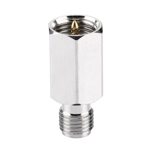FME Male to SMA Female Connector Adapter (Silver) - Image 4