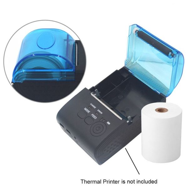 10 PCS 58mm 57mmx30mm 0.03mm-0.08mm Thickness Thermal Paper - Image 6