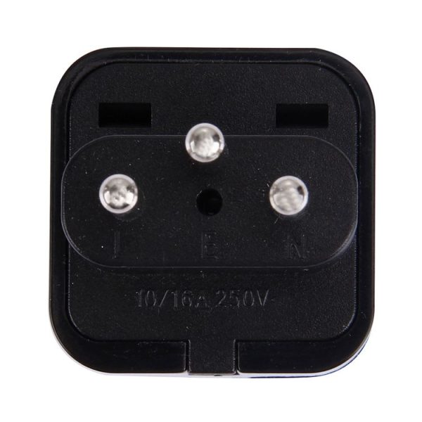 WD-11A Portable Universal Plug to Switzerland (Grounded Type-J) Plug Adapter Power Socket Travel Converter - Image 2