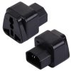 WD-320 Portable Universal Plug to C13-C14 Socket Adapter Power Travel Converter