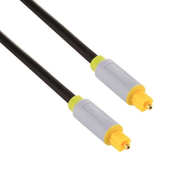2m OD5.0mm Toslink Male to Male Digital Optical Audio Cable - Image 2