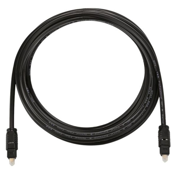 EMK 2m OD4.0mm Toslink Male to Male Digital Optical Audio Cable - Image 3