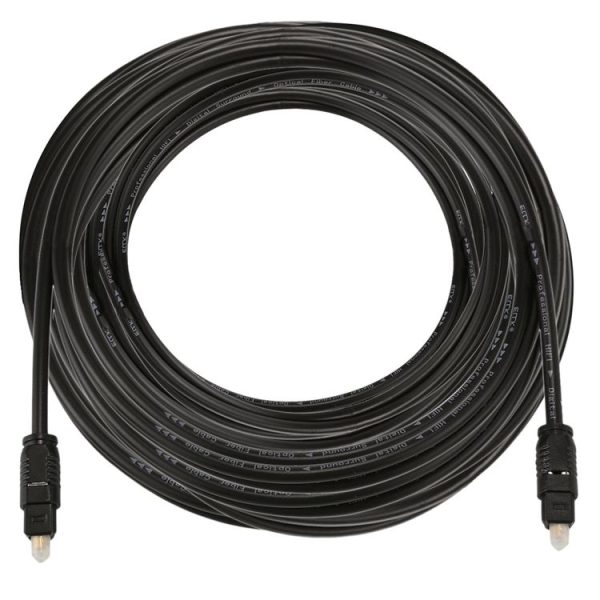 EMK 10m OD4.0mm Toslink Male to Male Digital Optical Audio Cable - Image 3