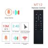 MT12 2.4G Air Mouse Remote Control with Fidelity Voice Input & IR Learning for PC & Android TV Box & Laptop & Projector - Image 7
