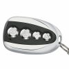 U-shaped 433Mhz Wireless Universal Copy Remote Control Metal 4 Key Garage Door Duplicator Mini Portable Key Controller - Image 4