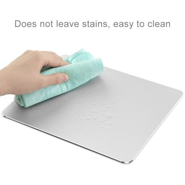 Circle Shape Aluminum Alloy Double-sided Non-slip Mat Desk Mouse Pad - Image 6