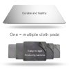 Circle Shape Aluminum Alloy Double-sided Non-slip Mat Desk Mouse Pad - Image 7