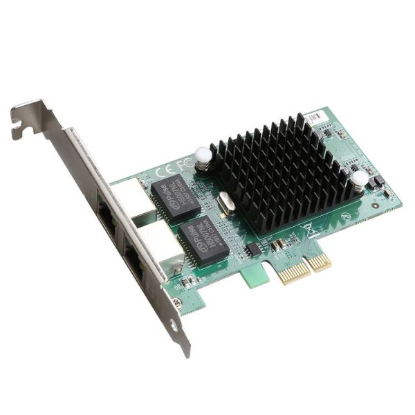 TXA020 Intel 82575 Dual RJ45 Ports NIC 10 / 100 / 1000 Gigabit PCI Express PCIE x1 Network Card Adapter - Image 4