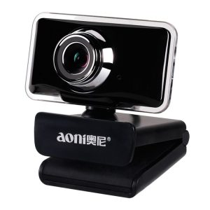 Aoni C11 720P 150-degree Wide-angle Manual Focus HD Computer Camera with Microphone