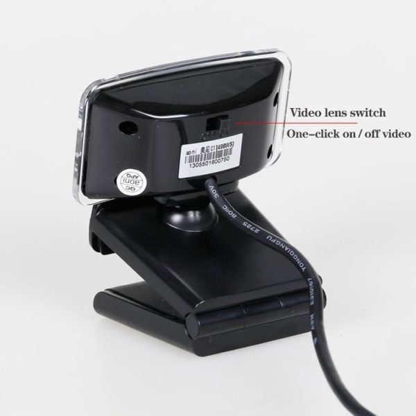Aoni C11 720P 150-degree Wide-angle Manual Focus HD Computer Camera with Microphone - Image 4