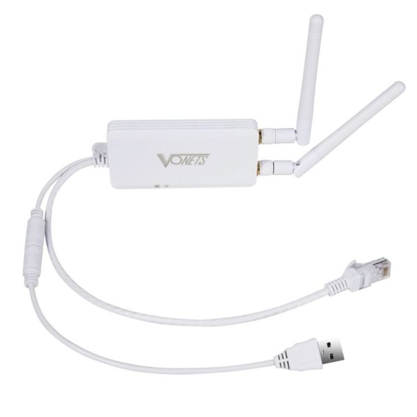 VONETS VAP11S 2.4G Mini Wireless Bridge 300Mbps WiFi Repeater with 2 Antennas - Image 2
