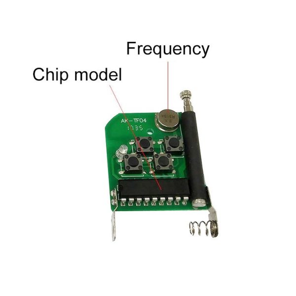 433MHz 3+1 Split Wireless 4-button Remote Control Car Copy Type Remote Control Transmitter for Hyundai / KIA - Image 5