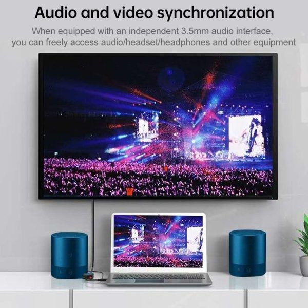 Onten 5165HV HDMI to HDMI + VGA Adapter - Image 5