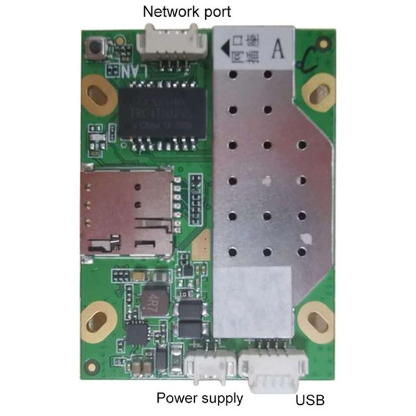 4G Module WiFi 4G Router, Support Wired / Wireless, Dual Network Port 4G + Wireless Hotspot + Serial Port - Image 4
