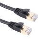 10m CAT7 10 Gigabit Ethernet Ultra Flat Patch Cable for Modem Router LAN Network - Built with Shielded RJ45 Connectors (Black) - Image 3