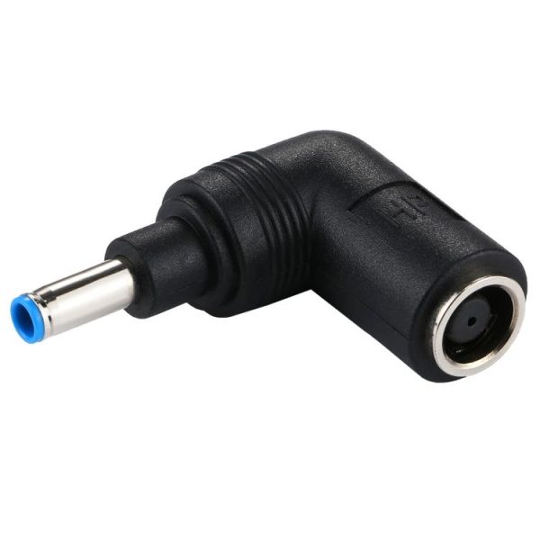 DC 4506 Male to DC 7406 Female Connector Power Adapter for HP Laptop Notebook, 90 Degree Right Angle Elbow - Image 2