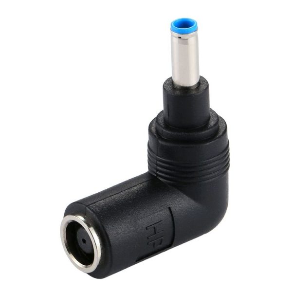 DC 4506 Male to DC 7406 Female Connector Power Adapter for HP Laptop Notebook, 90 Degree Right Angle Elbow - Image 4