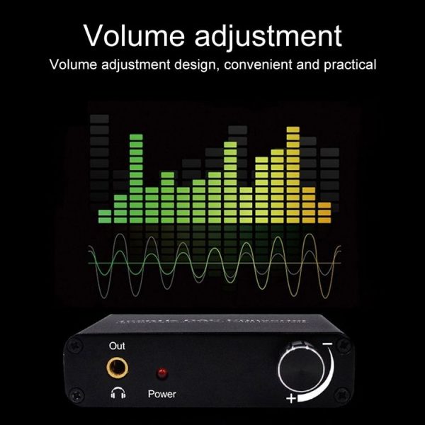 192KHz DAC Converter HD HIFI Optical to RCA+3.5mm Headphone 5.1 Channel Digital Audio Converter with Volume Control - Image 9