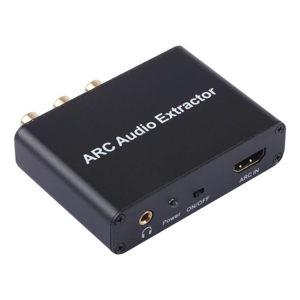 192KHz ARC Audio Extractor HDMI ARC to SPDIF + Coaxial + L / R Converter Audio Return Channel Adapter - Image 2