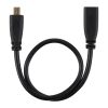 30cm 1080P Micro HDMI Female to Male Gold-plated Connector Adapter Cable - Image 3