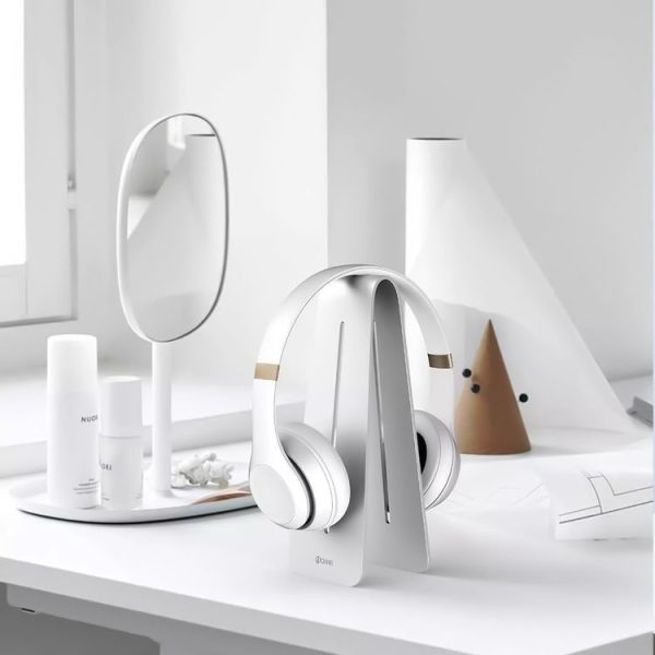 Original Xiaomi Youpin IQUNIX H-Stand Universal Vertical Holder for Headset (Silver) - Image 7