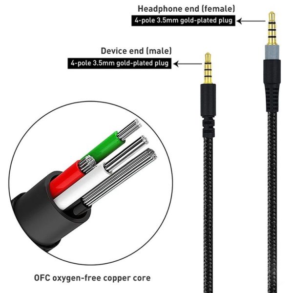 Kingston HyperX MIX HXS-HSDC2 Headset Gaming Headset Cable - Image 4