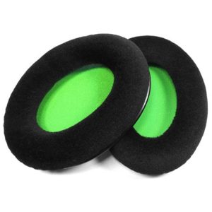 Kingston HXS-HSEP3 Headphone Earmuffs for HyperX Cloud Silver II (Black Green)