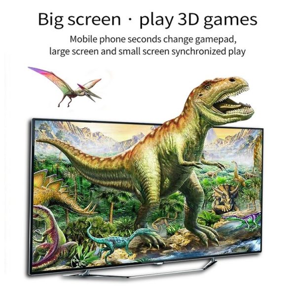 MiraScreen G2 Wireless WiFi Display Dongle Receiver Airplay Miracast DLNA 4K UHD RK3660 TV Stick for iPhone, Samsung, and other Smartphones (Black) - Image 4