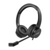 EKSA H12 3.5mm Head-mounted Noise Reduction Wired Headset with Microphone (Black) - Image 2