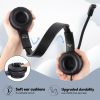 EKSA H12 3.5mm Head-mounted Noise Reduction Wired Headset with Microphone (Black) - Image 5