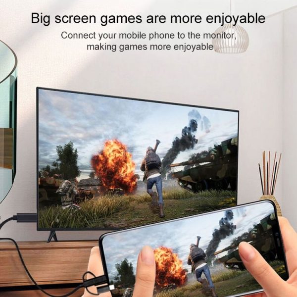 OT-7537S 3 in 1 1080P Mobile HD Screen Player HDTV Cable - Image 5