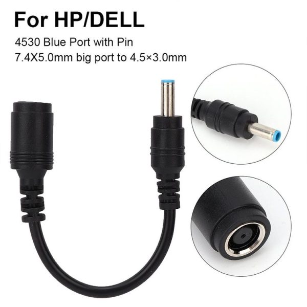 4.5 x 3.0mm Male to 7.4 x 5.0mm Female Interfaces Power Adapter Cable for Laptop Notebook, Length: 20cm - Image 5