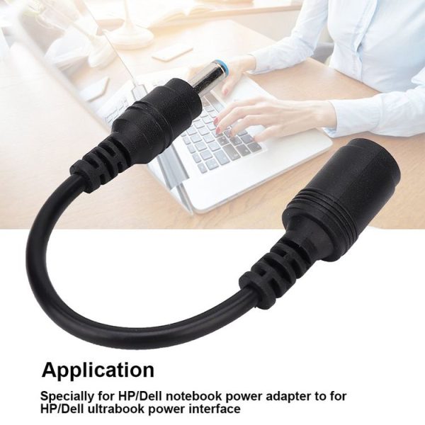 4.5 x 3.0mm Male to 7.4 x 5.0mm Female Interfaces Power Adapter Cable for Laptop Notebook, Length: 20cm - Image 6