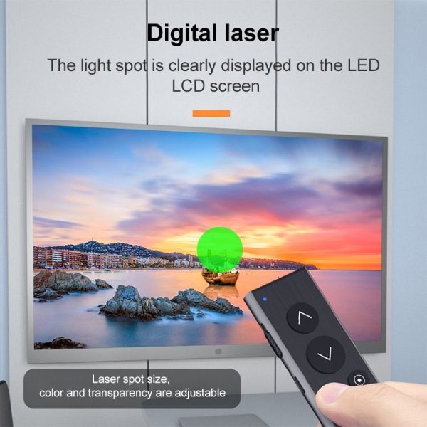 ASiNG A16 32GB PPT Laser Page Turning Pen Electronic Remote Control Pen Smart Wireless Presenter - Image 4