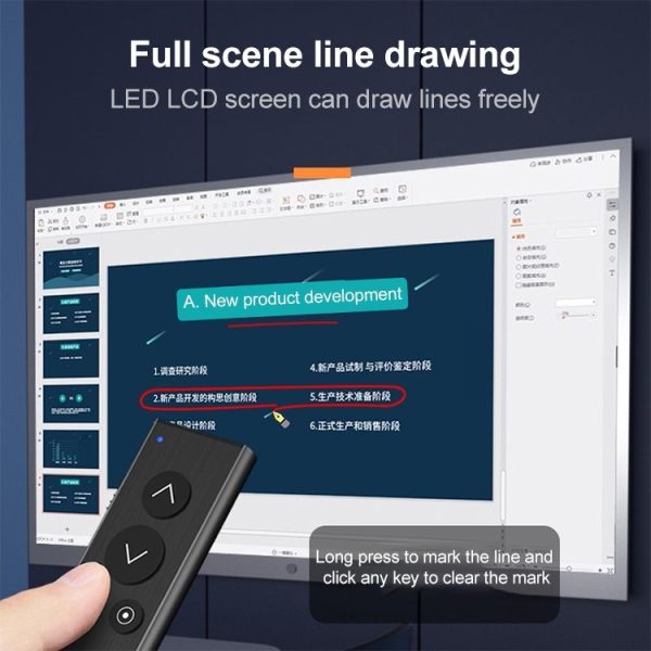 ASiNG A16 32GB PPT Laser Page Turning Pen Electronic Remote Control Pen Smart Wireless Presenter - Image 5
