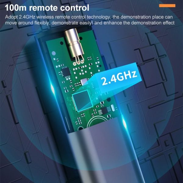 ASiNG A16 32GB PPT Laser Page Turning Pen Electronic Remote Control Pen Smart Wireless Presenter - Image 6