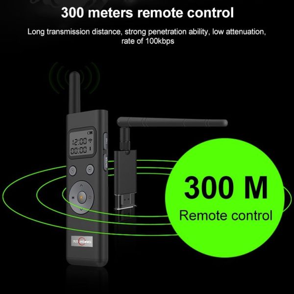 ASiNG A300 Green Light PPT Page Turning Pen Remote Control Demonstration Pen Wireless Presenter - Image 5