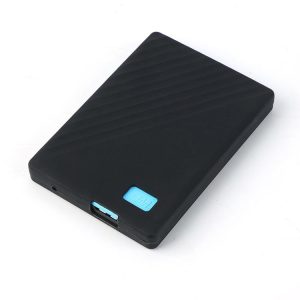 Silicone Shockproof Case for WD My Passport 4 / 5T Hard Drive (Black)