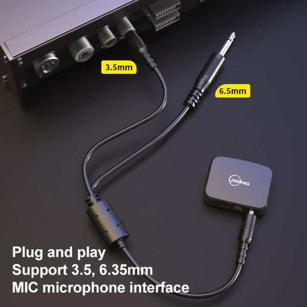 ASiNG WM05 Anti-sweat Head-mounted Wireless Speaker Microphone - Image 5