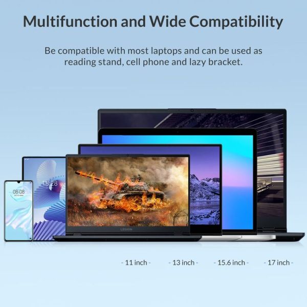 ORICO PFB-A24 POM Foldable Laptop Stand (Black) - Image 7
