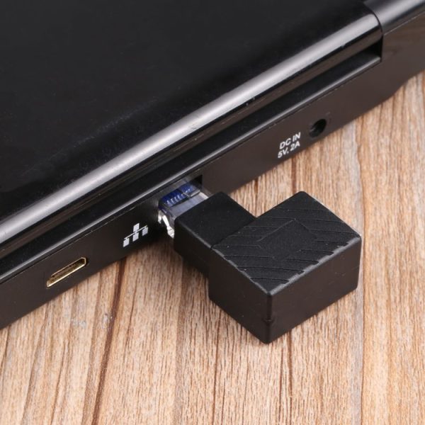 RJ45 Male to Female Converter 90 Degrees Extension Adapter for Cat5 Cat6 LAN Ethernet Network Cable - Image 5
