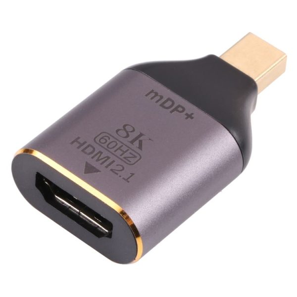 8K 60Hz HDMI 2.1 Female to Mini DP Male Adapter - Image 3